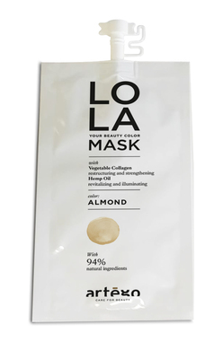 LOLA COLOUR MASK ONESHOT ALMOND 20ML